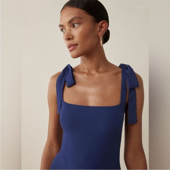 Reformation Twilight Dress Danube Size 16 NWT $278 - Picture 7 of 7